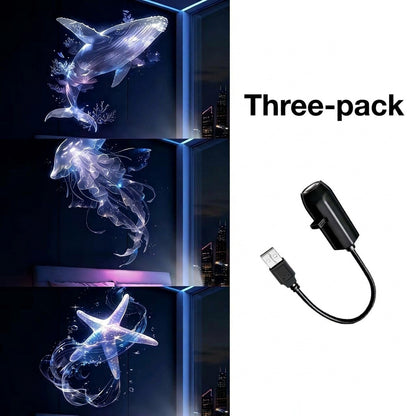 2-in-1 Galaxy Projector Night Light