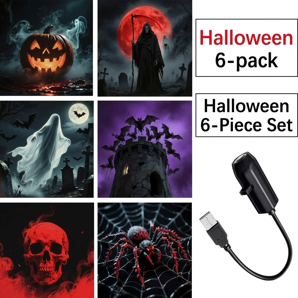 🎃 6-Slide Halloween Pack