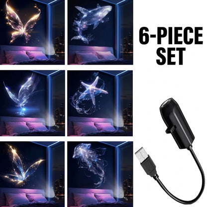 2-in-1 Galaxy Projector Night Light